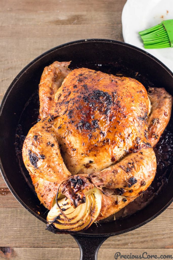 PERFECT ROAST CHICKEN - HOW TO ROAST A WHOLE CHICKEN | Precious Core