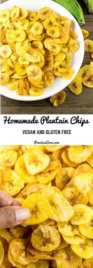 Homemade Plantain Chips 