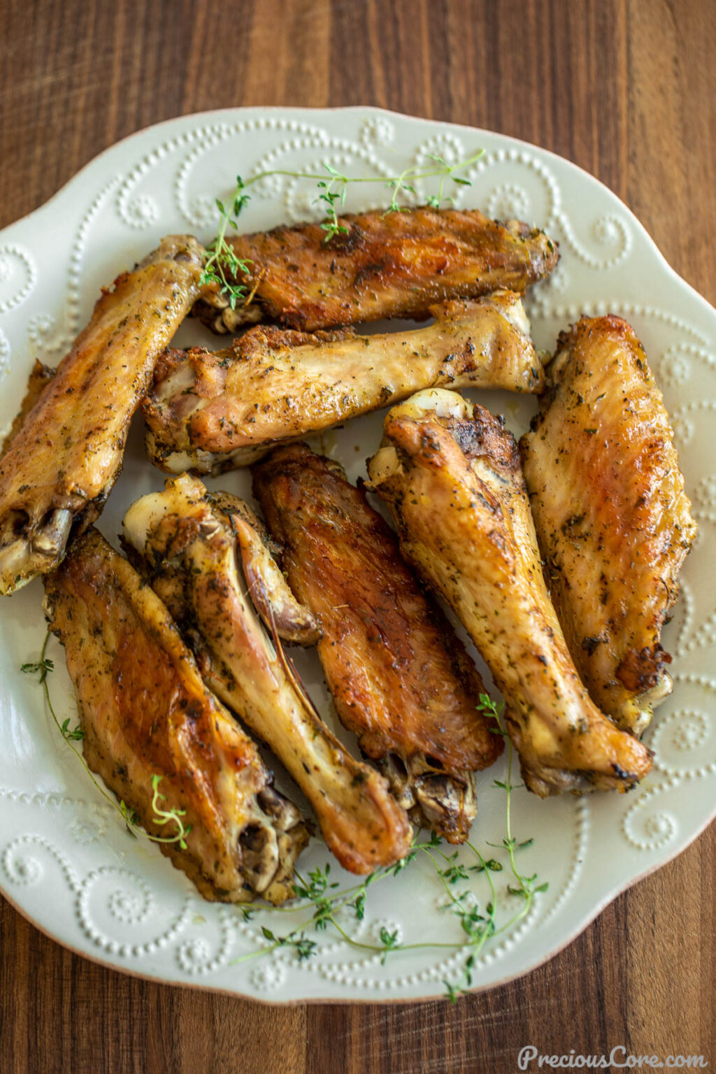 Baked Turkey Wings Precious Core