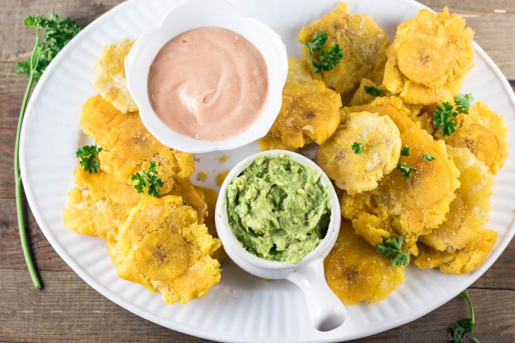 Tostones Recipe Twice Fried Plantains Precious Core