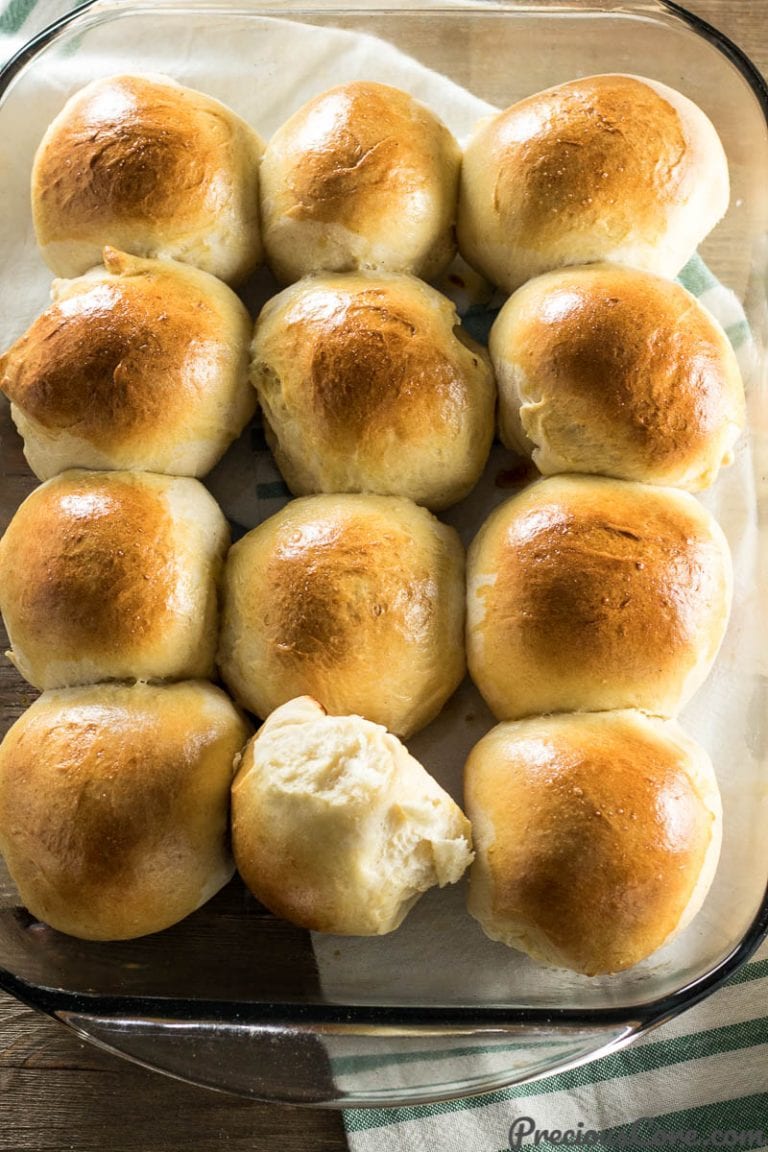 Sweet Dinner Rolls Recipe | Precious Core