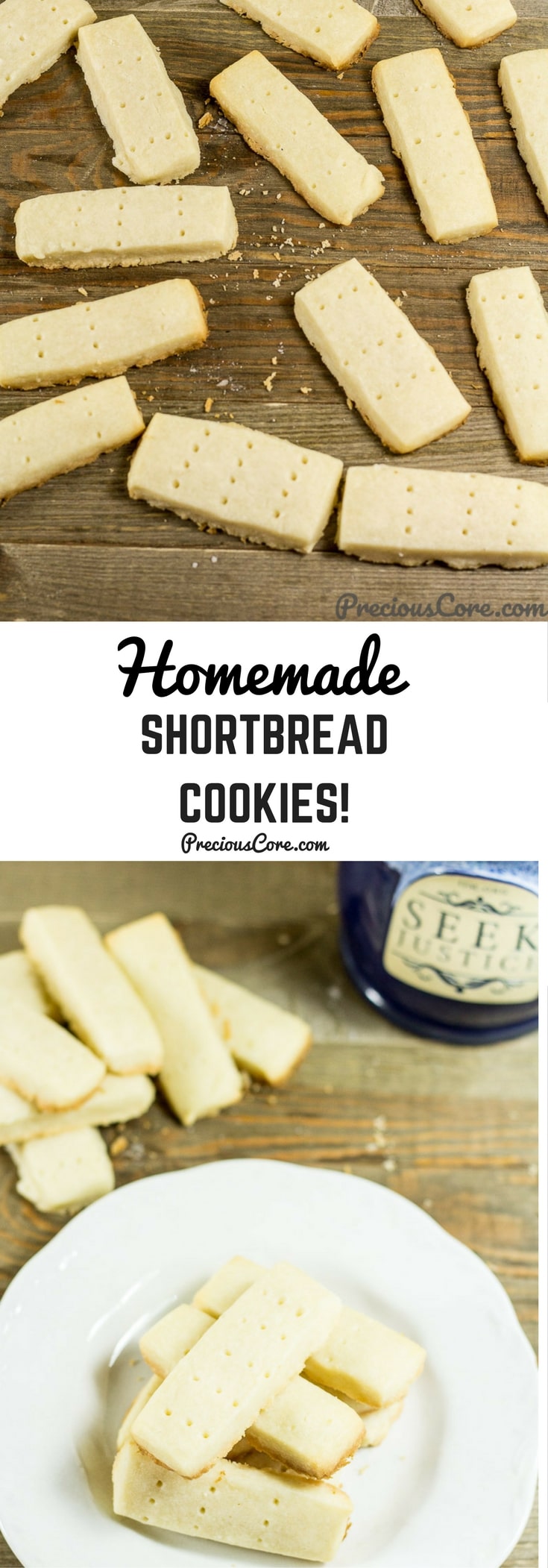 Homemade Shortbread Cookies! | Precious Core