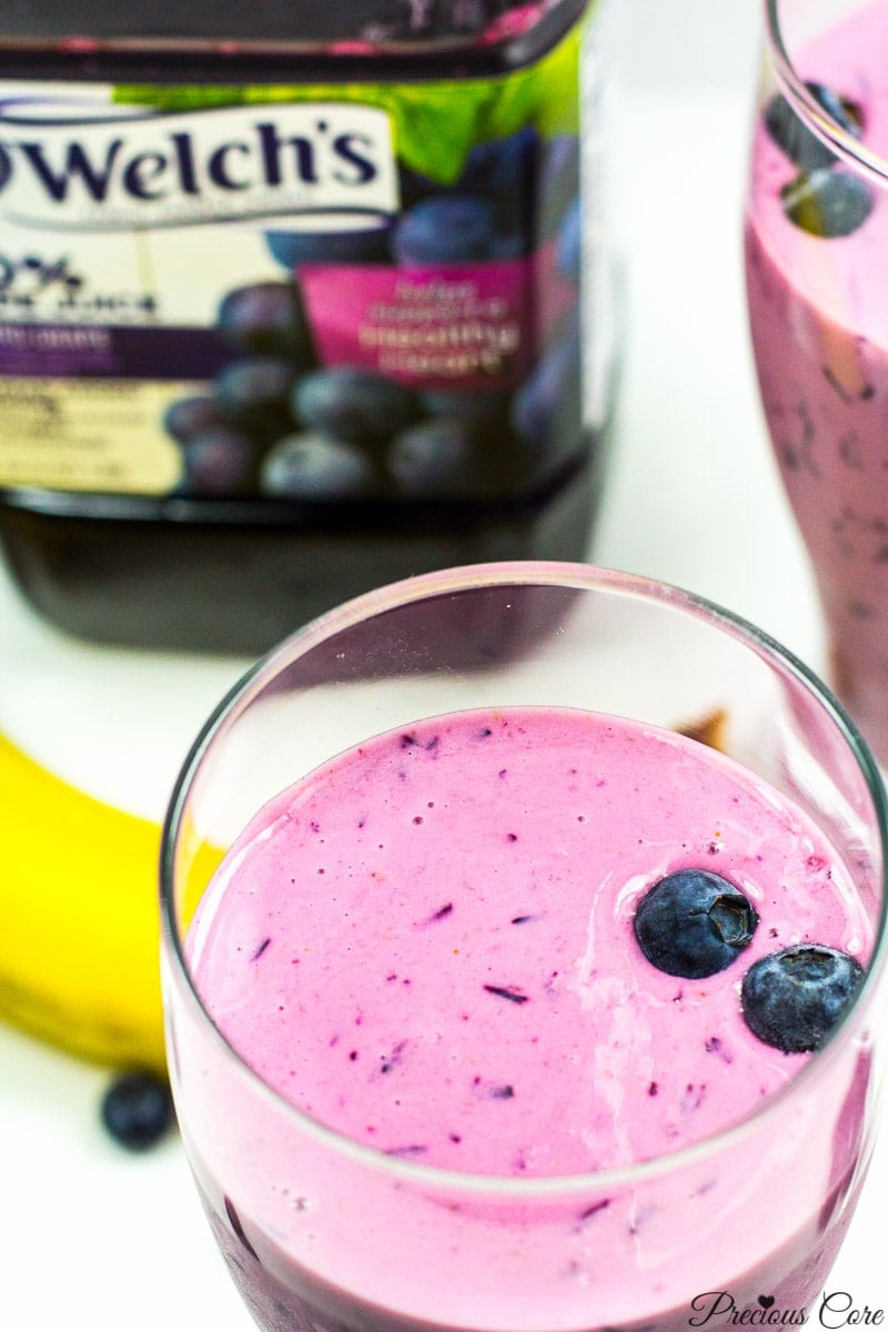 4 Ingredient Purple Smoothie Precious Core