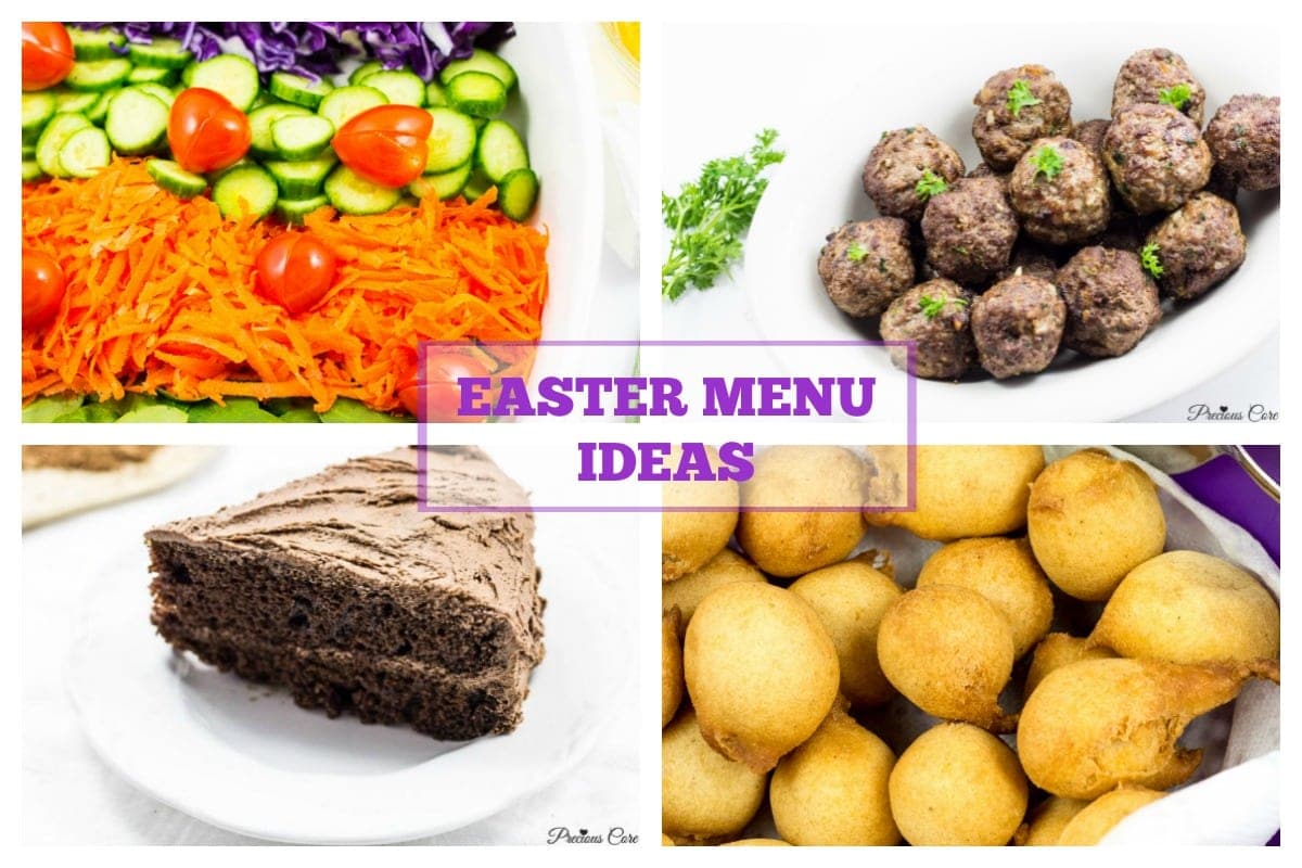 Easter Menu Ideas Precious Core