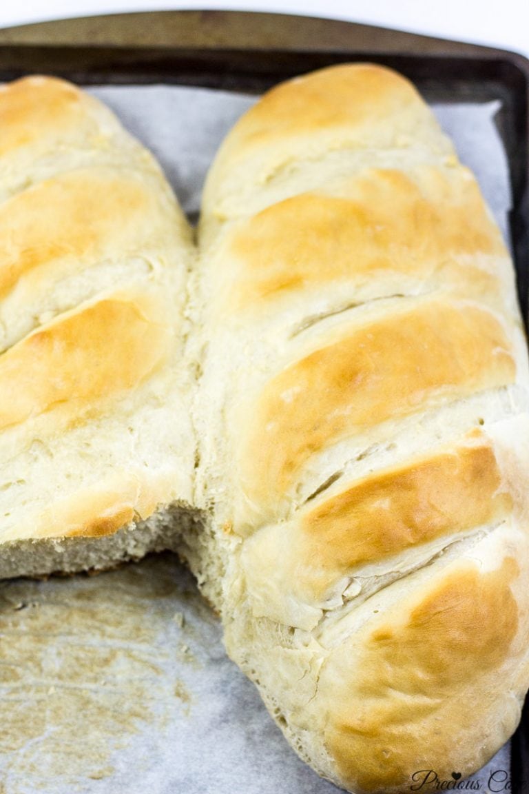 EASY HOMEMADE FRENCH BREAD | Precious Core