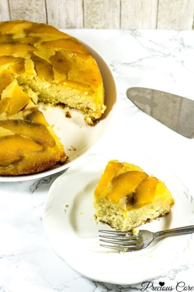 MANGO UPSIDE DOWN CAKE | Precious Core