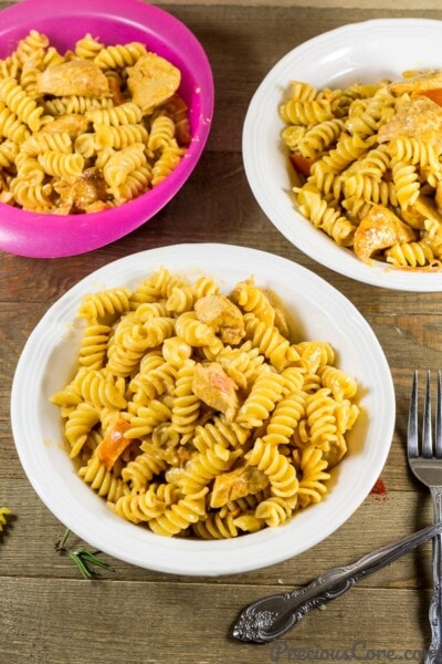 One Pot Creamy Macaroni And Chicken Precious Core