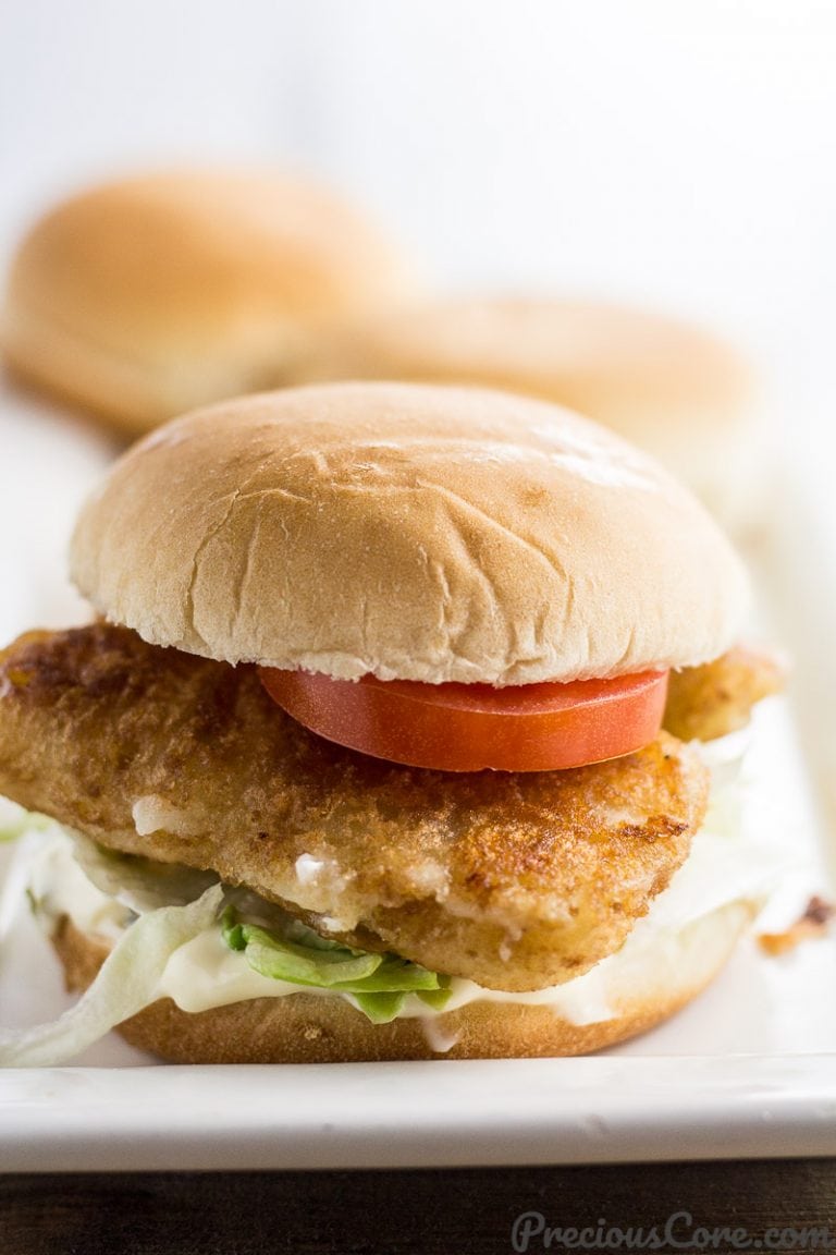 Easy Fish Sandwich Recipe Precious Core