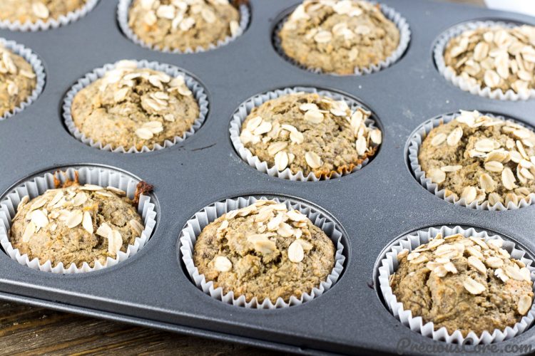 Banana Oat Muffins