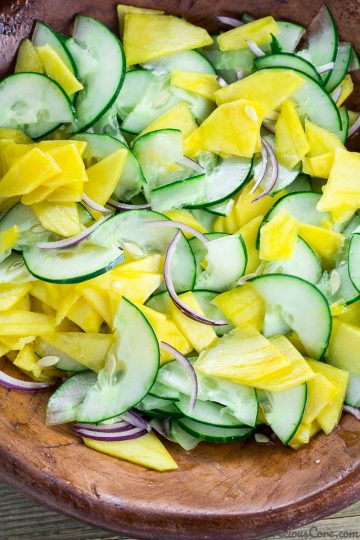 Cucumber Mango Salad | Precious Core