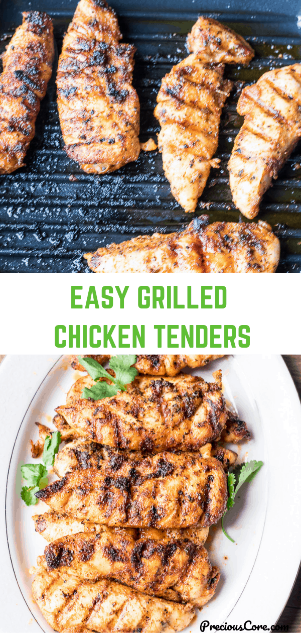 The Best Grilled Chicken Tenders | Precious Core