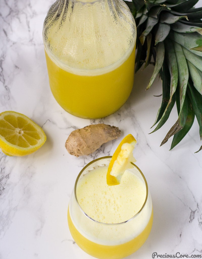 Pineapple Ginger Juice 1 | Precious Core