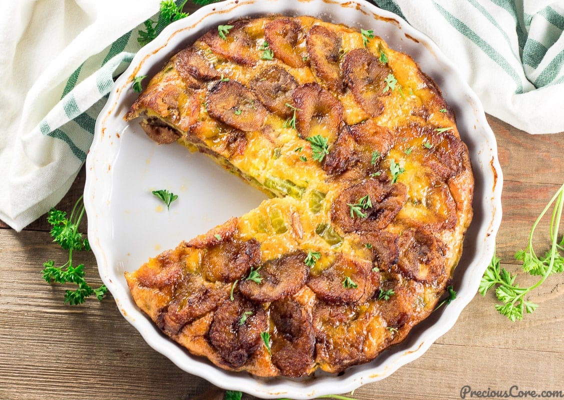 Plantain Frittata Precious Core 