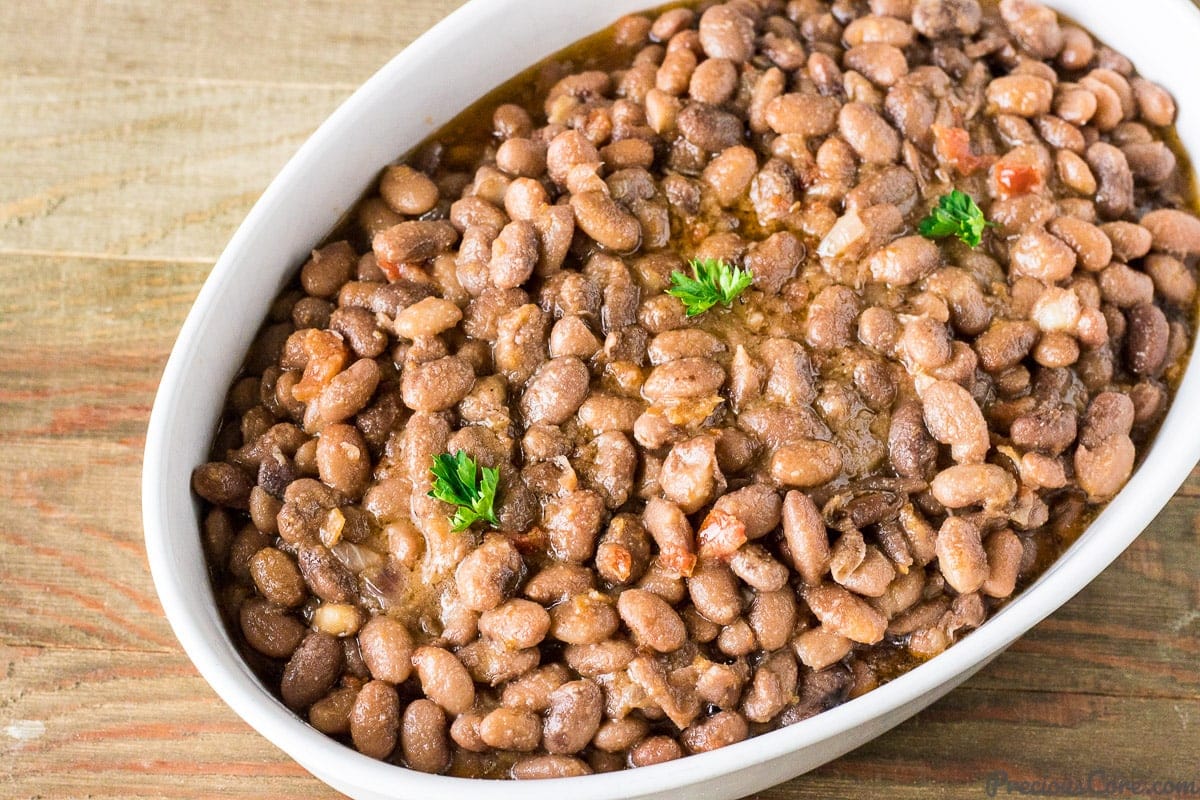 STEWED PINTO BEANS | Precious Core