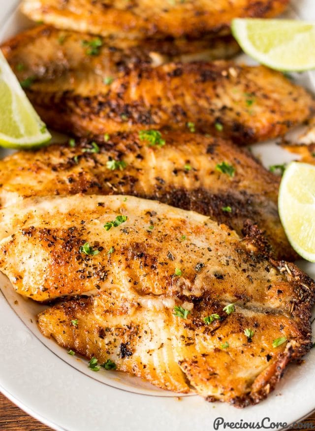 Pan Seared Tilapia | Precious Core