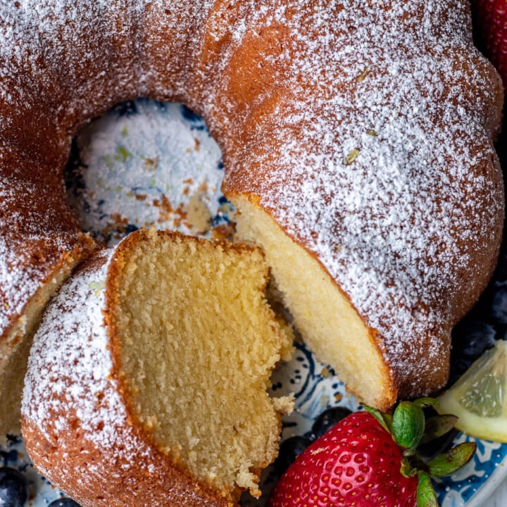 Southern Lemon Pound Cake Recipe | Precious Core