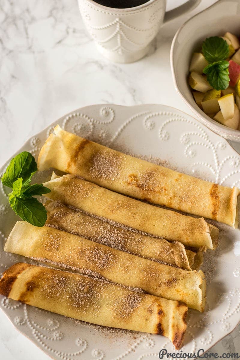 Easy Crepe Recipe - How To Make Crepes (+ VIDEO!)