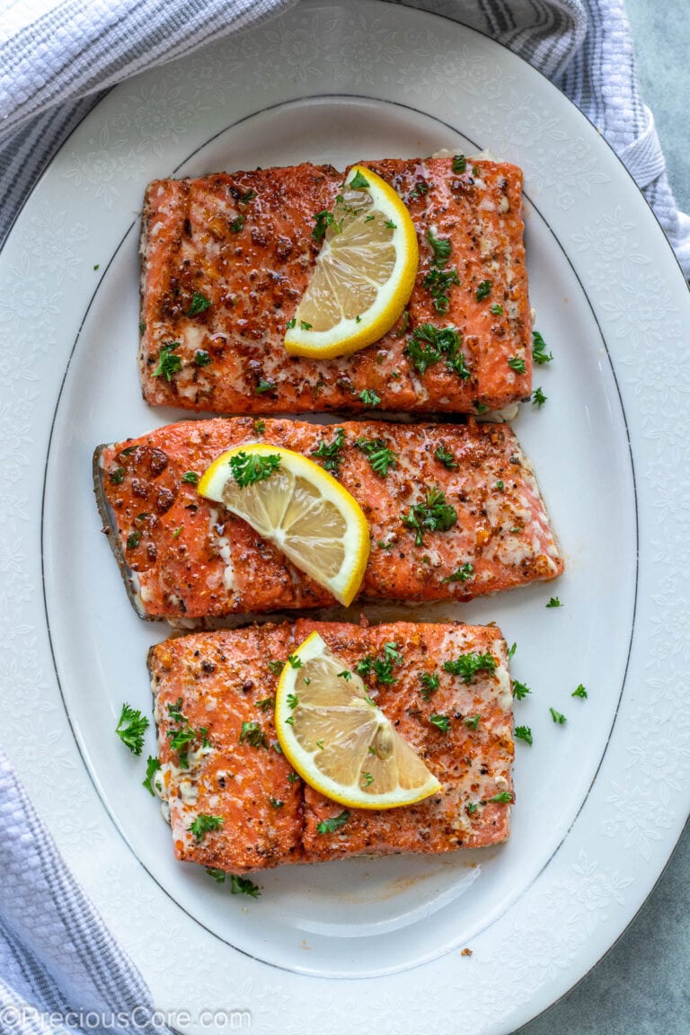 Baked Cajun Salmon | Precious Core