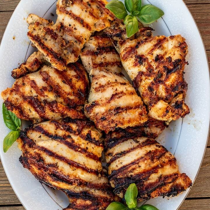 Grilled Boneless Chicken Thighs Precious Core 