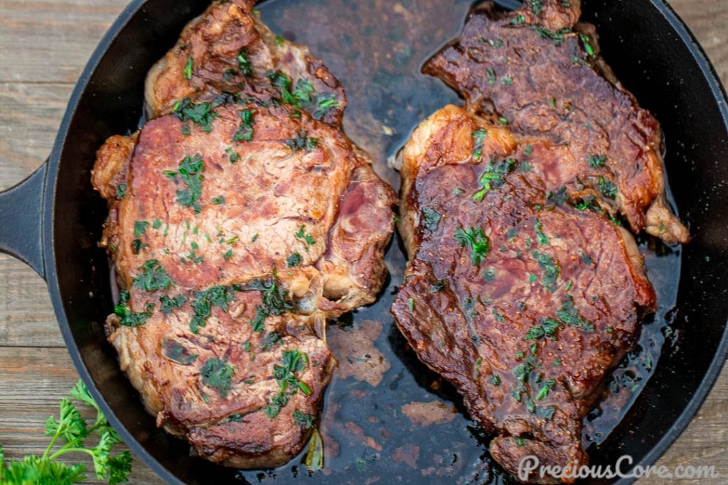 Easy Pan-Seared Wagyu Ribeye Steak