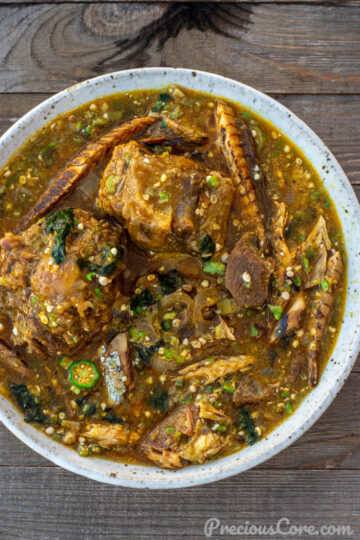 African Okra Soup | Precious Core