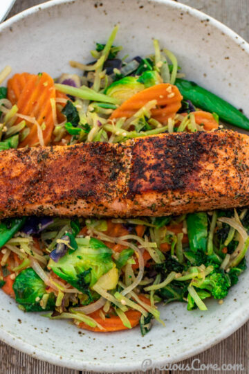 Pan Grilled Salmon | Precious Core