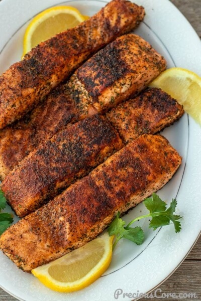 Pan Grilled Salmon | Precious Core