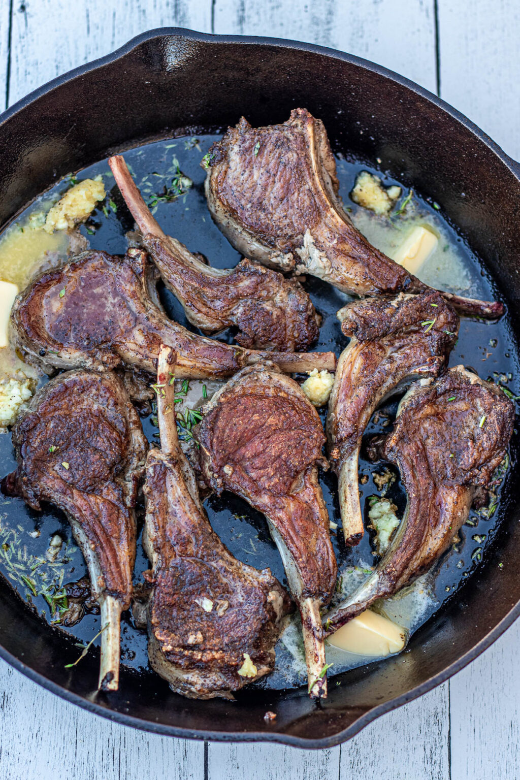 Pan Seared Lamb Chops Precious Core