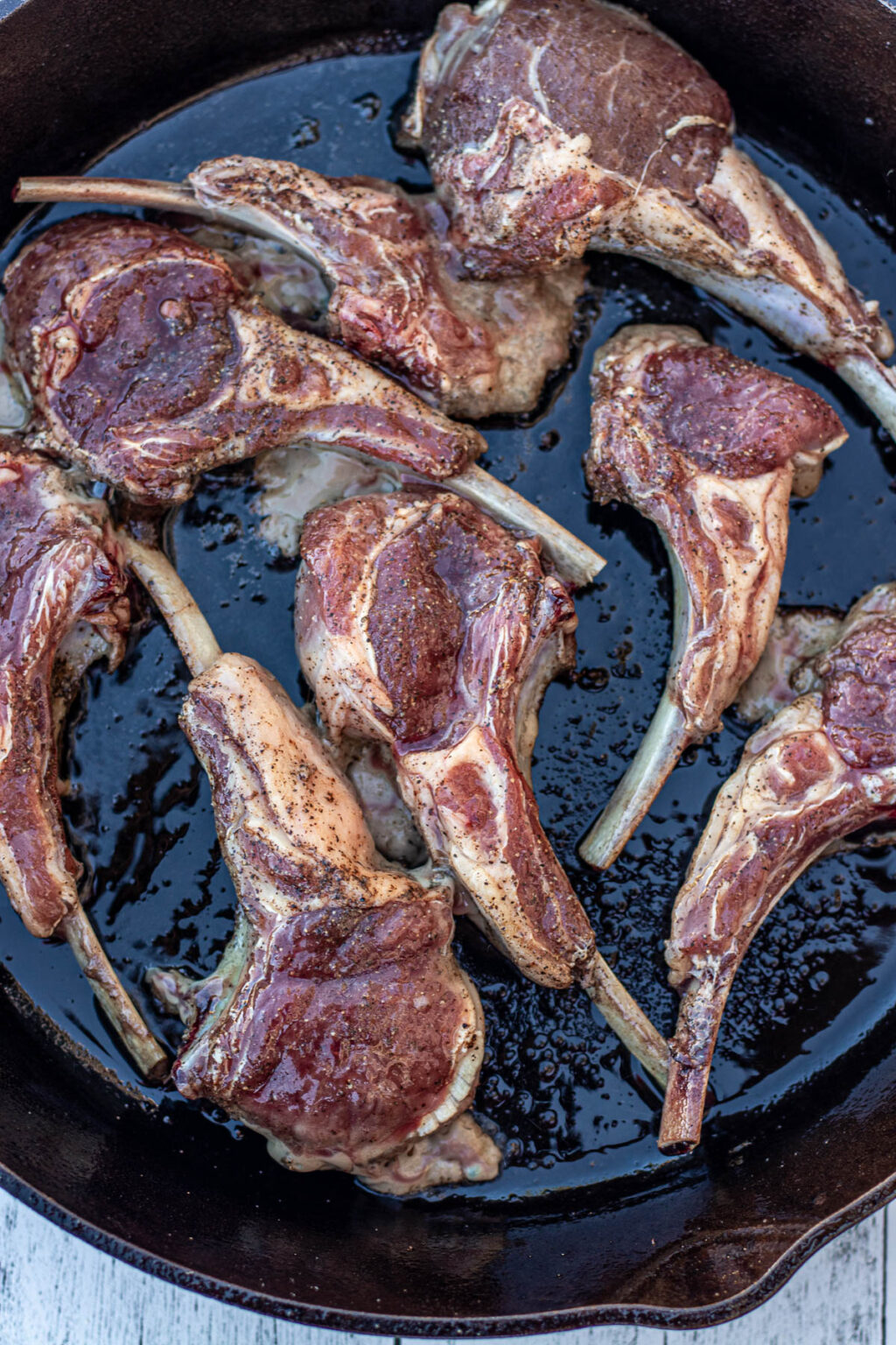 Pan Seared Lamb Chops | Precious Core