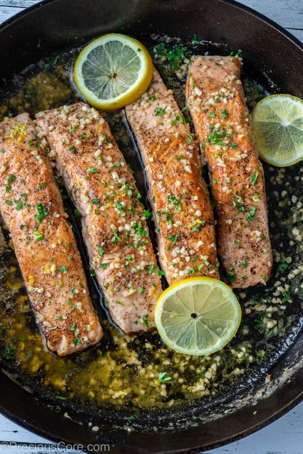 Lemon Butter Salmon | Precious Core