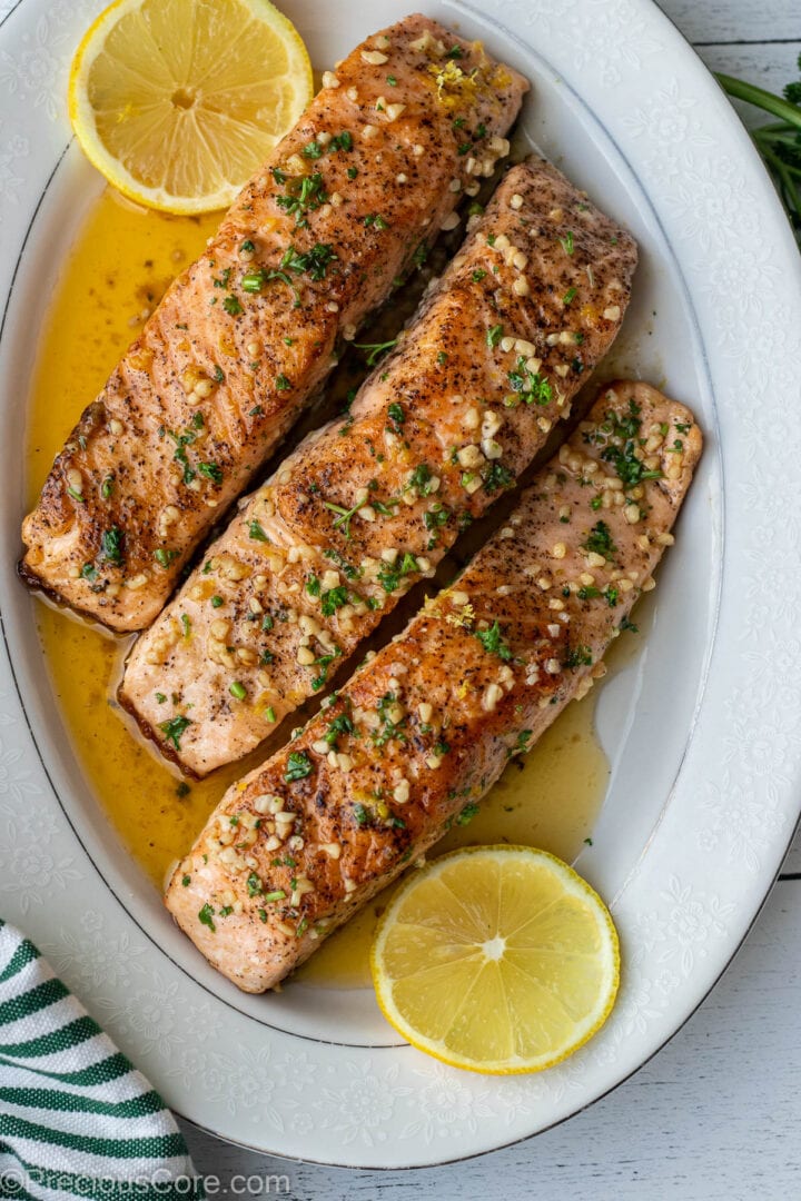 Lemon Butter Salmon | Precious Core