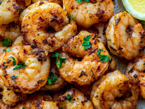 Pan Fried Shrimp