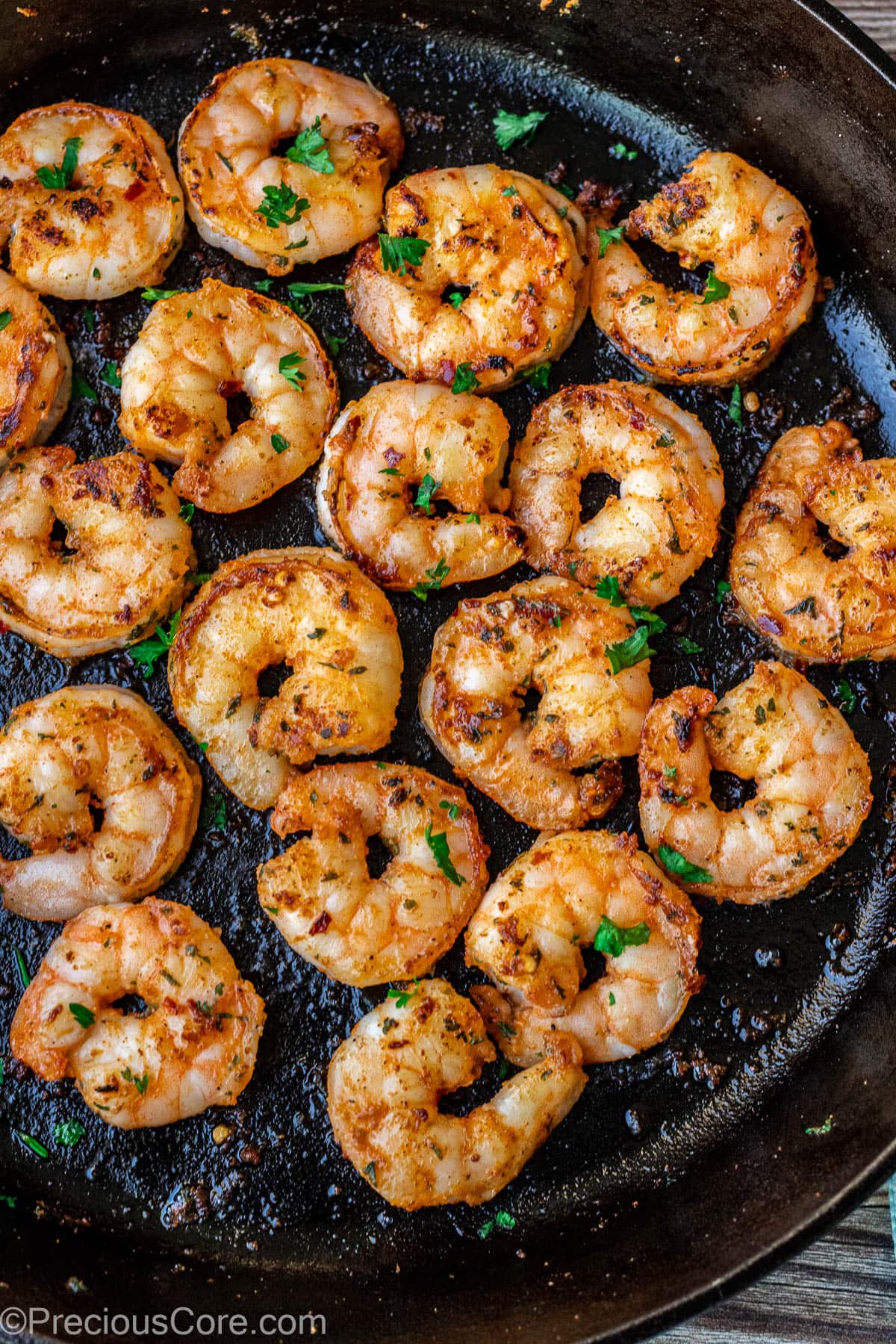 Pan Seared Shrimp - Cole In The Kitchen