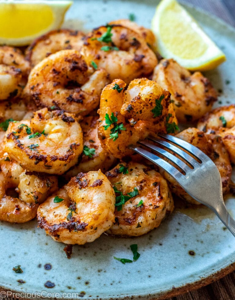 Pan Seared Shrimp | Precious Core