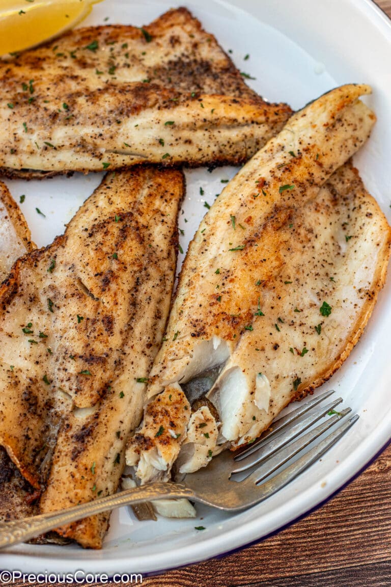 Pan Seared Sea Bass | Precious Core