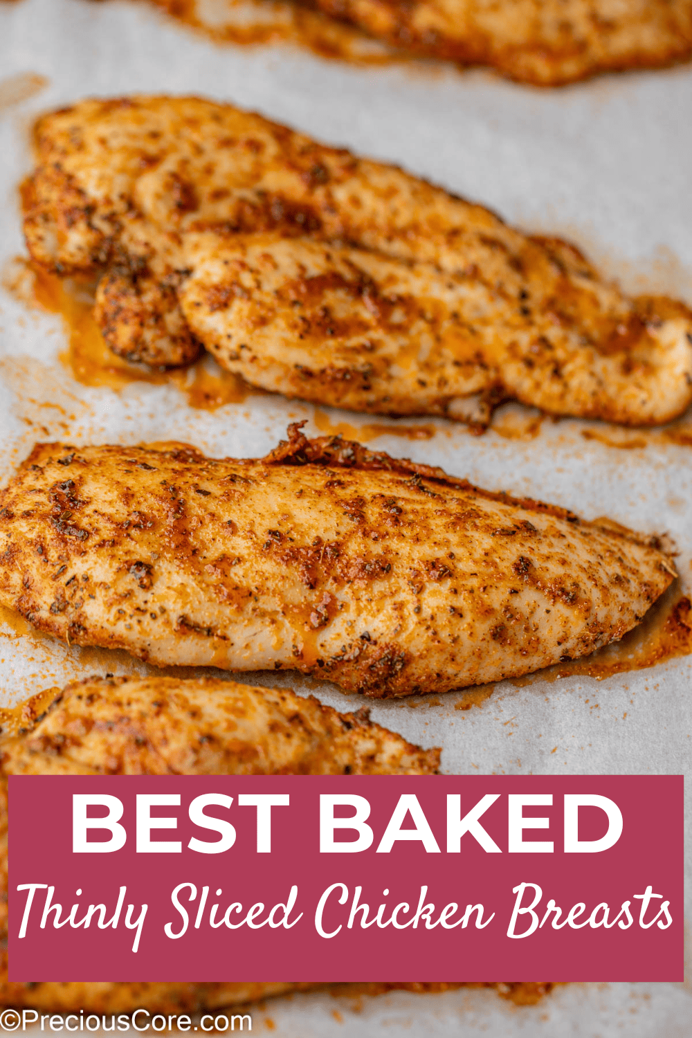 Baked Thin Chicken Breasts | Precious Core