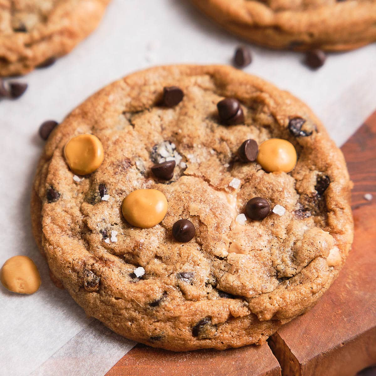 Chocolate Chip Butterscotch Chip Cookies