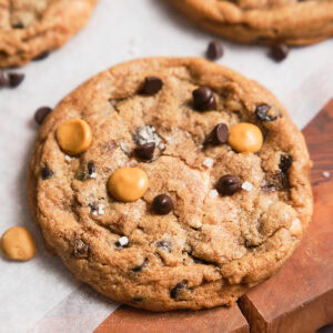 Yummy Chocolate Chip Butterscotch Chip Cookies.